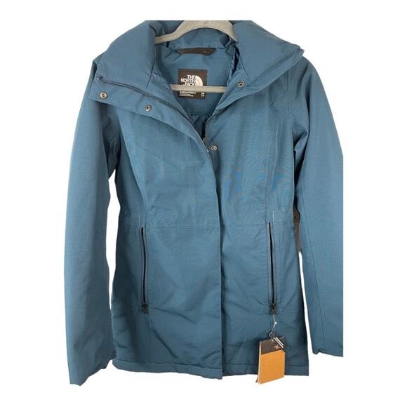 The North Face Insulated Ancha Parka II Jacket Monterey Blue Gorpcore Size XS - Picture 9 of 16